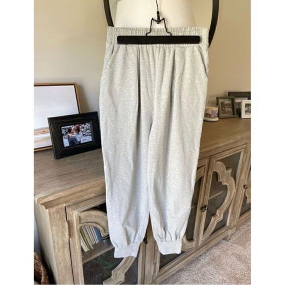 B39  Michael Costello X Revolve Grey Joggers Women’s Size Medium‎